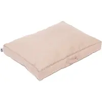 TIAKI Memory Foam -koiranpatja beige P 80 x L 60 x K 17 cm