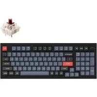 Keychron Q5 Hotswap Knob ISO Näppäimistö - Musta [Gateron G Pro Brown]