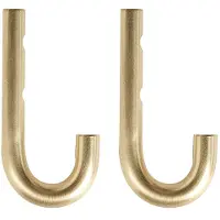 Oyoy Living Design Pieni Hook - Pack Of 2 - Gold - ONE SIZE x 4