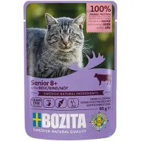 Bozita Senior 8+ nautaa kastikkeessa 85 g