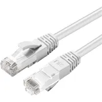 Microconnect Cat6a UTP RJ45 15m -verkkokaapeli, valkoinen