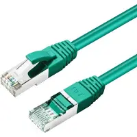 Microconnect Cat6a S/FTP RJ45 20m -verkkokaapeli, vihreä