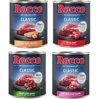 Rocco 12 x 800g Classic, nauta ja vasikansydän