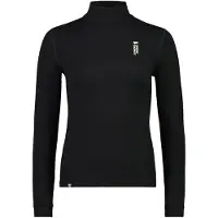 Mons Royale Merino Cascade Flex Mock Neck Kerrastopaita black Koko XXL