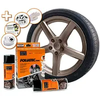 FOLIATEC Kumimaalisetti Foliatec Spray Film Set, Bronze Metallic Matt