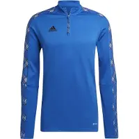 Adidas Harjoituspaita Tiro Midlayer - Sininen/musta, koko Medium