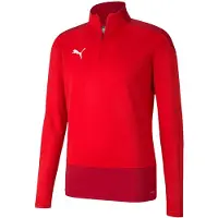 Puma Harjoituspaita Teamgoal 23 1/4 Vetoketju - Punainen/punainen, koko XX-Large