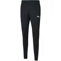 Puma Treenihousut Teamrise Poly - Musta/valkoinen, koko X-Small