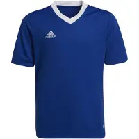 Adidas Toiminnallinen paita 'Entrada 22' kuninkaallisen sininen / valkoinen
