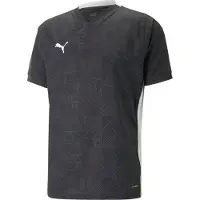 Puma Treenipaita Teamcup - Musta/valkoinen, koko Medium