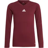 Adidas Toiminnallinen paita burgundin punainen / valkoinen