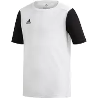 Adidas Toiminnallinen paita 'Estro 19' musta / valkoinen