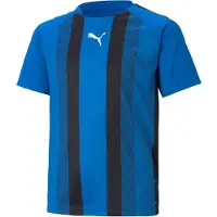 Puma Pelipaita Teamliga Striped - Sininen/musta Lapset, koko 128 cm
