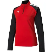 Puma Urheilullinen collegepaita 'TeamLIGA' punainen / musta / valkoinen