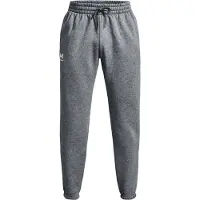 Under Armour Urheiluhousut 'Essential' meleerattu harmaa / valkoinen