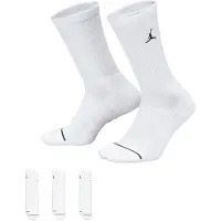 Jordan Everyday Crew Socks (3 - White - XL
