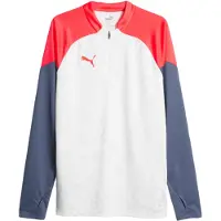 Puma Toiminnallinen paita 'IndividualCup' katkero / vaaleanpunainen / valkoinen