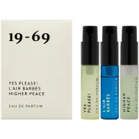 19-69 The Collection Two Eau De Parfum (3 References) Higher Peace, L'Air Barbès, Yes Please! - 3 x 2,5 ml