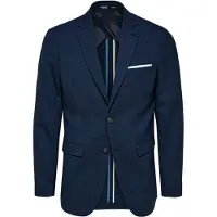 Selected Pikkutakki 'SLHOasis' laivastonsininen / valkoinen