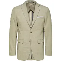 Selected Slmslim-Oasis Linen Blz Noos - Beige - 44