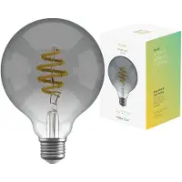 Hombli - Smart Bulb G95 CCT Filament (E27) - Smokey