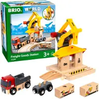 BRIO 33280 Fragtgodsstation - Multi/patterned - ONE SIZE