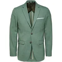 Selected Slmslim-Oasis Linen Blz Noos - Green - 48