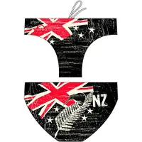 Turbo New Zealand Vintage 2013 Waterpolo Uimahousut