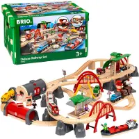 BRIO 33052 Togbane, Deluxe Sæt - Multi/patterned - ONE SIZE