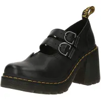 Dr. Martens Edestä korkeat avokkaat 'Eviee' kullankeltainen / musta