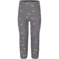 Happy girls Leggingsit antrasiitti / vaaleanpunainen / puuteri