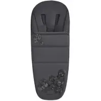 Cybex Platinum footmuff lämpöpussi Fashion Simply Flowers Grey