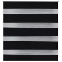 vidaXL Zebra rullakaihdin 50 x 100 cm musta