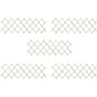 vidaXL Ristikkoaidat 5 kpl kuusipuu 180x60 cm