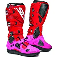 Sidi Crossfire 3 SRS MX Saapas LTD 2023 Punainen/Pinkki