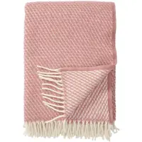 Klippan Yllefabrik Velvet villapeite rose