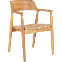 Ebuy24 Sungai-puusta valmistettu ruokasohva 58 x 56 x 78 cm