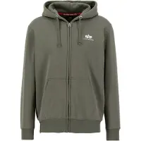 Alpha industries Perus Vetoketjuhuppari Oliivi Miehet vihreä, size XL