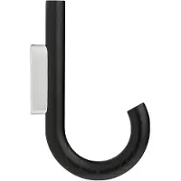 Gejst Hook koukku 19 cm Mustaksi petsattu tammi-kromi