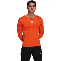 Adidas Toiminnallinen paita 'Team Base' tummanoranssi / valkoinen