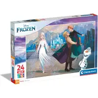 Clementoni Palapeli 24 Maxi Super Color Disney Frozen 2
