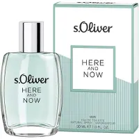 s.Oliver Here and Now Men Eau de Toilette -tuoksu miehille 30 ml