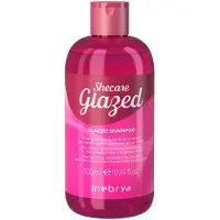 Inebrya Shecare Glazed Shampoo kirkastava shampoo hiusten kiiltoa ja pehmeyttä lisäävä 300 ml