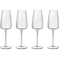 Luigi Bormioli Optica samppanjalasi 21 cl 4-pack