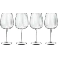 Luigi Bormioli Optica Burgundy -ginilasi 4-pack