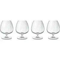 Luigi Bormioli Cognac Glass Optica 4 Pcs - Nude - 46.5 CL