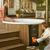 Skargards Hot Tubs Skargards Regal 190 DualBurn Helmenvalkoinen (5–7 henkilöä)