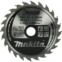 Makita 136x20x1,5 mm Z-24 pyörösahanterä