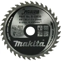 Makita B-33635 136x20x1,5 mm Z-36 pyörösahanterä