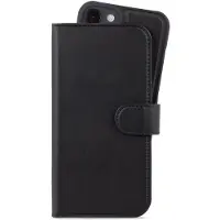 Holdit 2-in-1 Booklet+takakuori Apple iPhone 15 (musta)